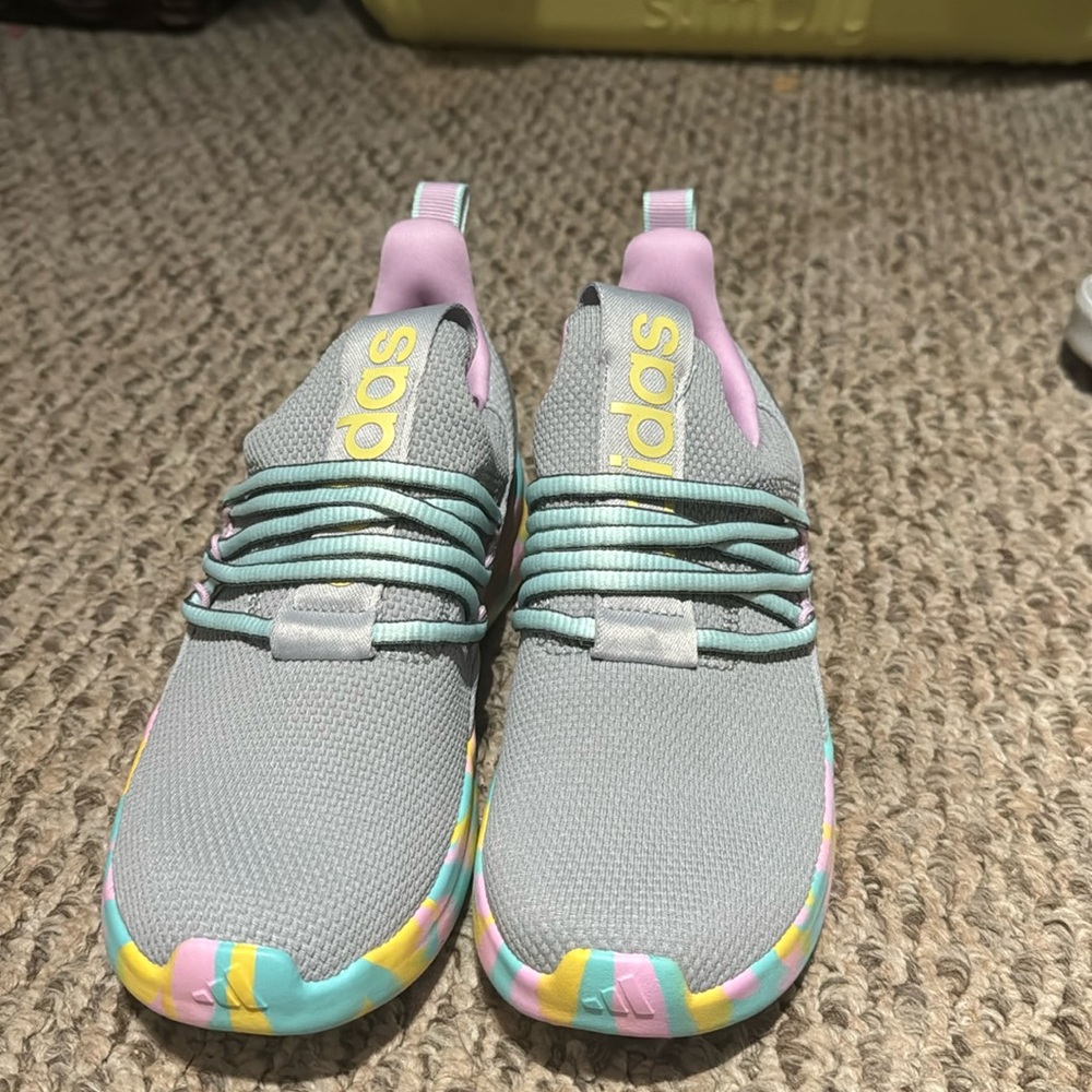 Brand new adidas no lace sneakers